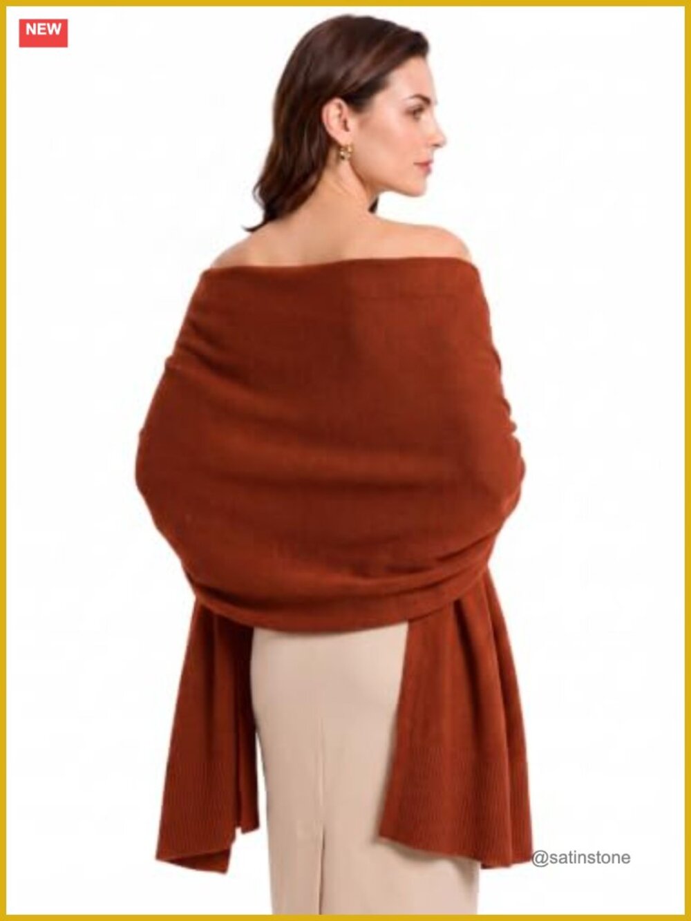 Women's Pashmina Shawl Wrap for Weddings Evening Dresses Travel